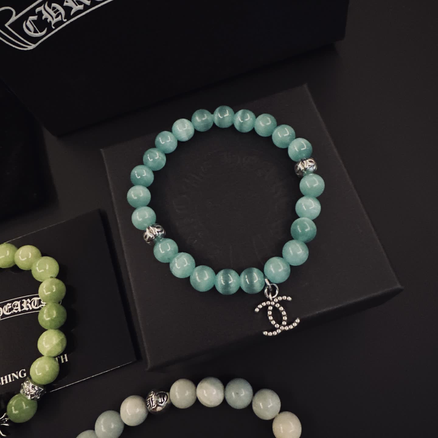 Chrome Hearts Beaded Bracelets Set